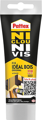 COLLE FIXATION 
NI CLOU NI VIS