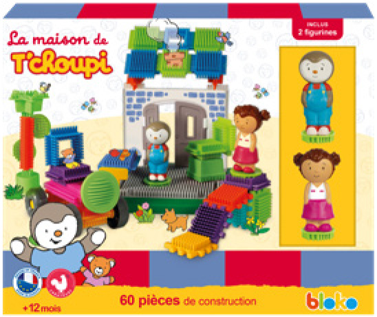 BARIL 100 BLOKO DE CONSTRUCTION/LA MAISON DE T'CHOUPI