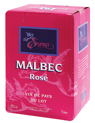 IGP MALBEC ROSÉ VIN DE PAYS DU LOT ESPRIT FRUITÉ