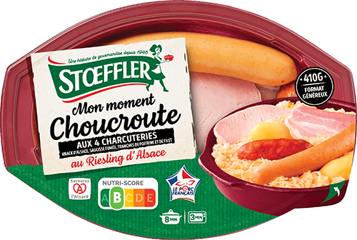 MON MOMENT CHOUCROUTE AUX 4 CHARCUTERIES AU RIESLING D'ALSACE