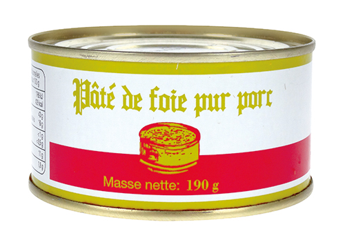 PÂTÉ DE FOIE PUR PORC