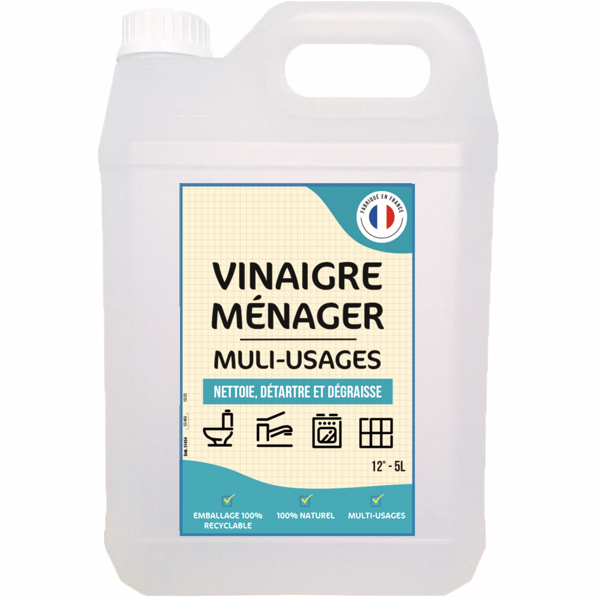 VINAIGRE MÉNAGER 12°