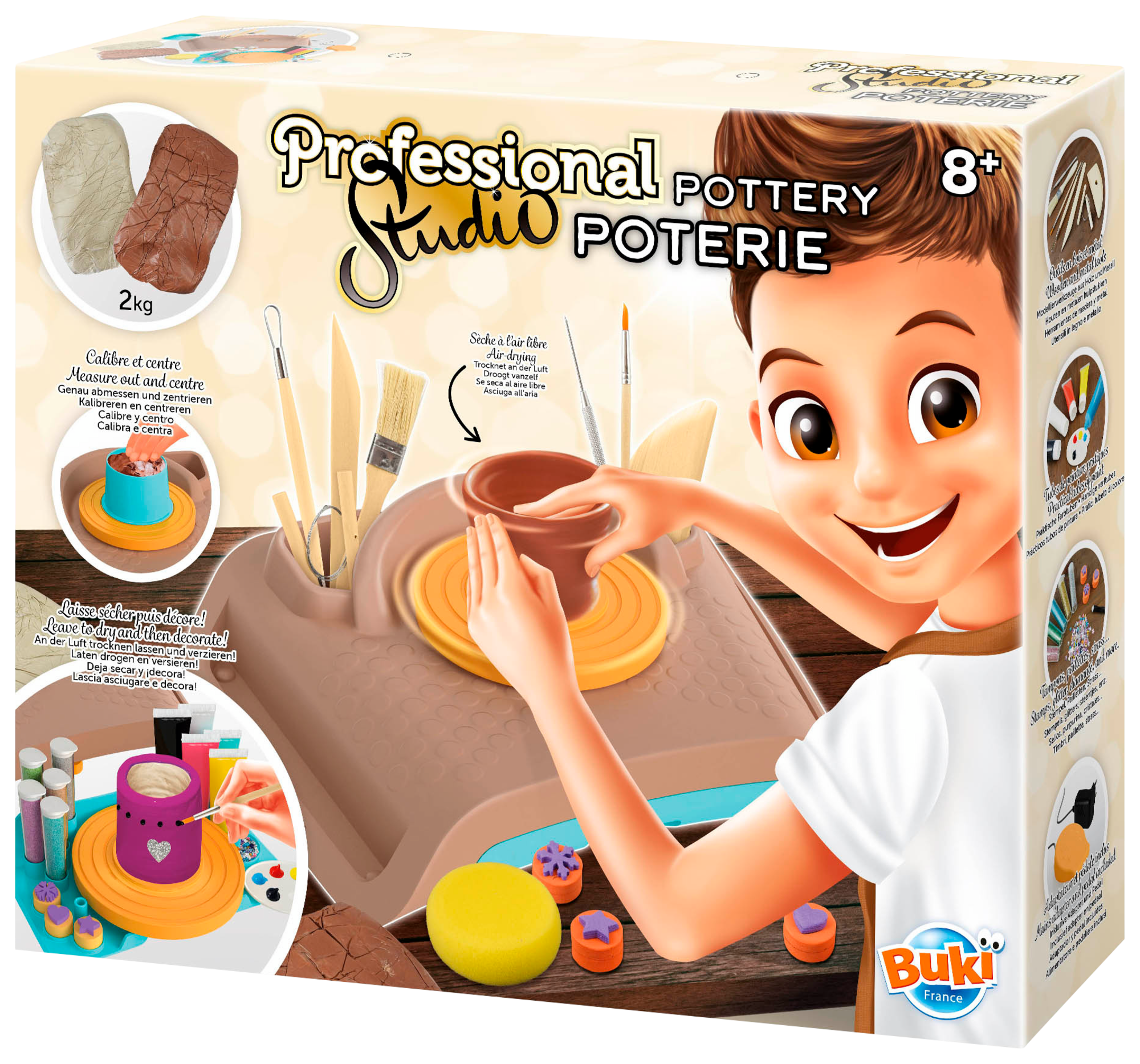 1. PROFESSIONAL STUDIO POTERIE
                                2. ATELIER GRAVURE