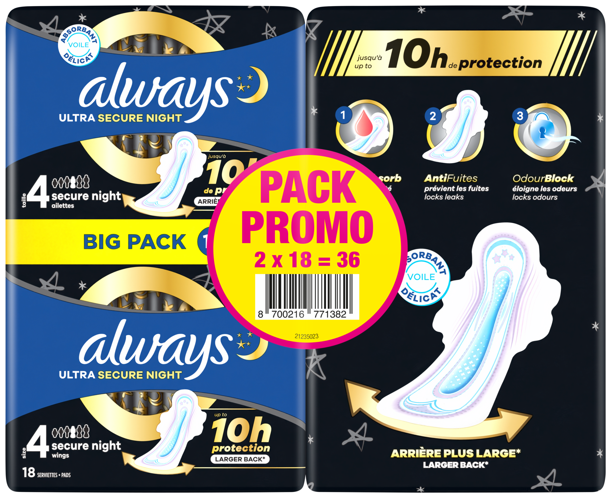 SERVIETTES HYGIENIQUE