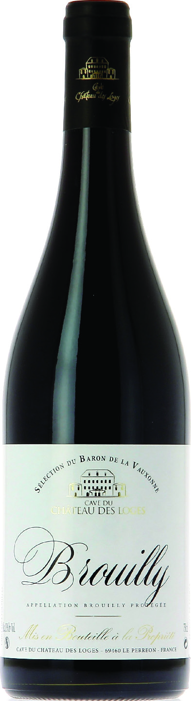 A.O.P(1) BROUILLY CAVE DU CHÂTEAU DES LOGES SÉLECTION DU BARON DE LA VAUXONNE