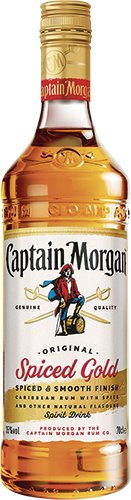 SPIRITUEUX À BASE DE RHUM ORIGINAL SPICED GOLD