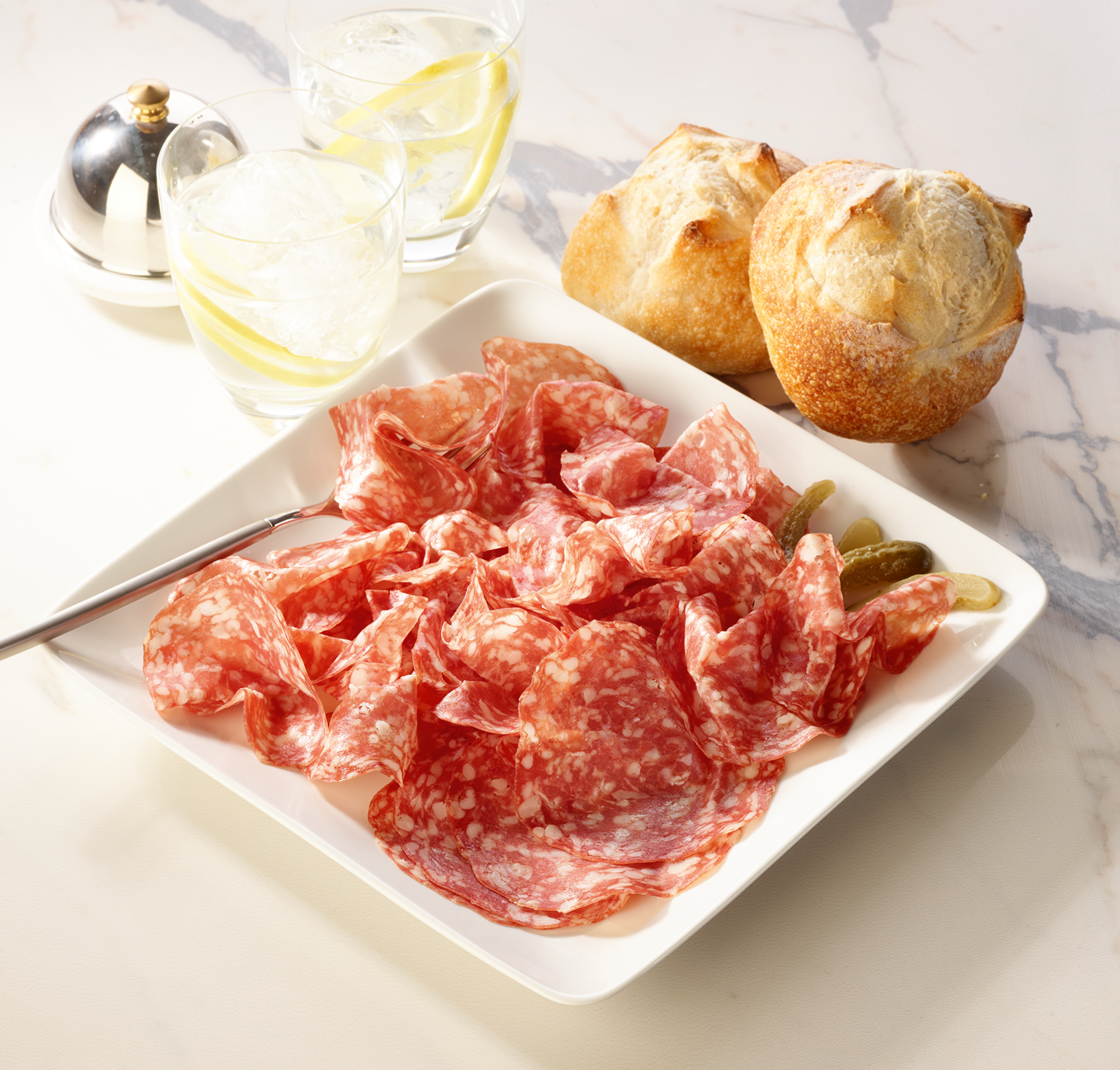 Chiffonnade de Rosette