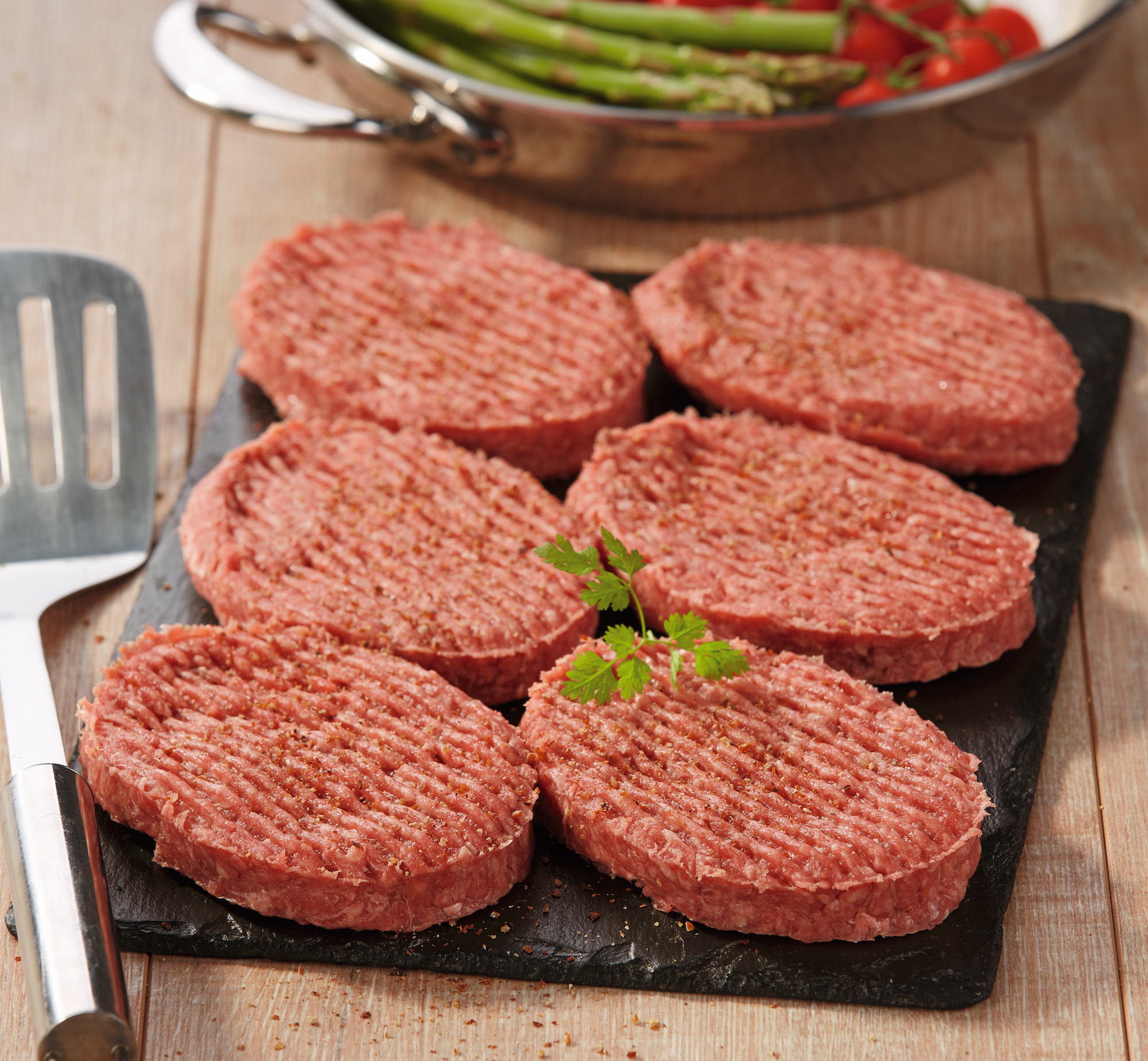 6 steaks hachés 15% Mat. Gr. pur bœuf