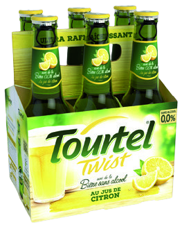 BIÈRE SANS ALCOOL AU JUS DE CITRON