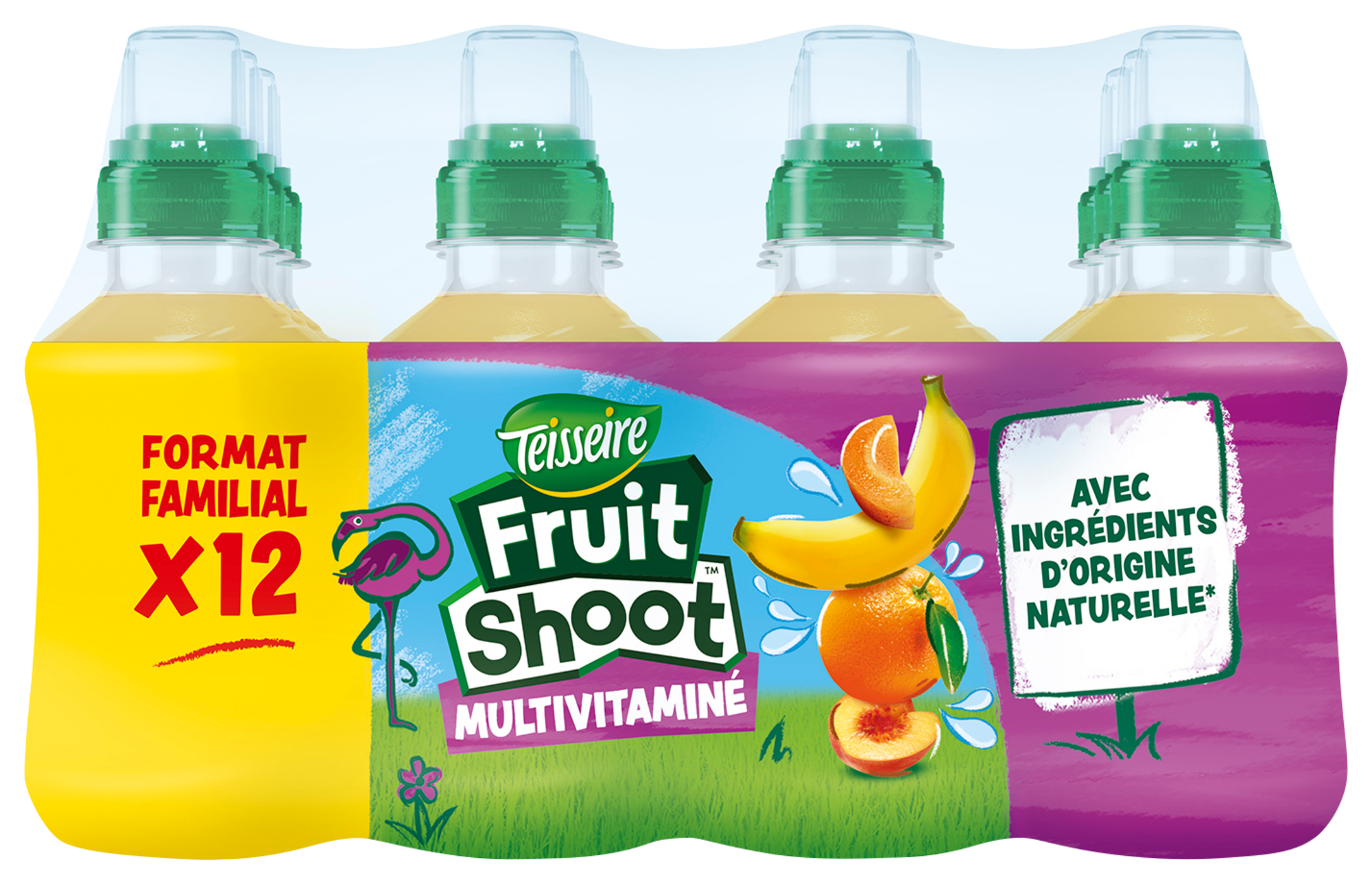 BOISSON AUX FRUITS SAVEUR MULTIVITAMINÉ