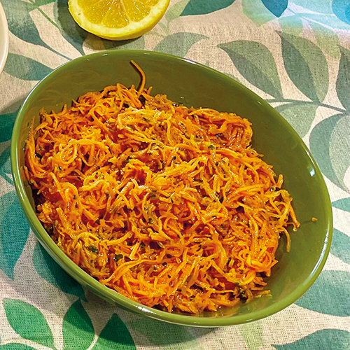 CAROTTES RÂPÉES AIL ET PERSIL