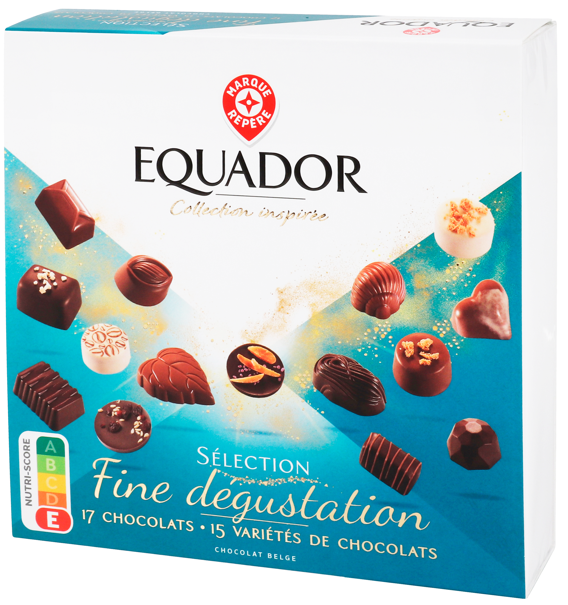 SUR LES PRODUITS PRÉSENTS EN MAGASIN DE LA GAMME COFFRET CHOCOLAT "EQUADOR"