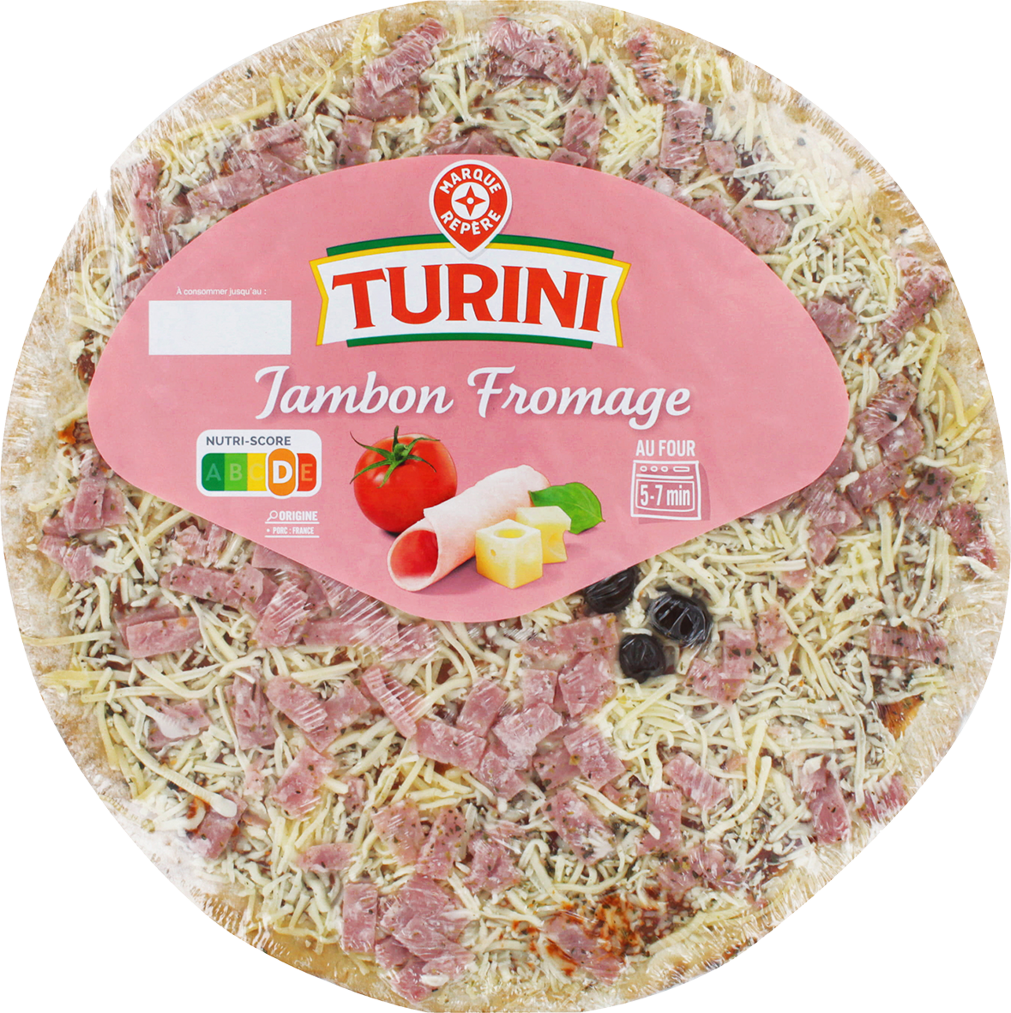 PIZZA JAMBON EMMENTAL