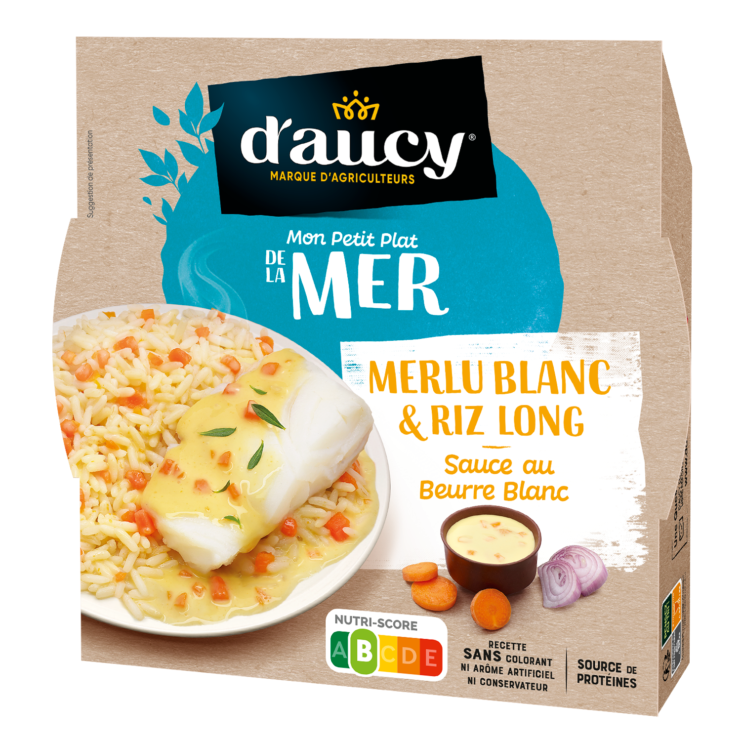 FILET DE MERLU SAUCE BEURRE BLANC