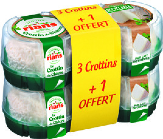 LE CROTTIN DE CHÈVRE 23% MAT.GR.(6) 