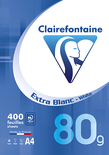RAMETTE DE PAPIER EXTRA BLANC A4 80G