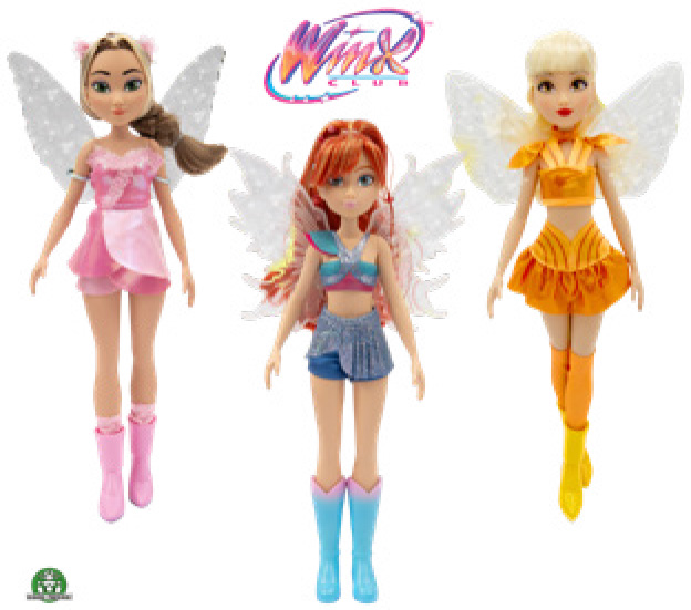 POUPÉE ARTICULÉE AILES LUMINEUSES WINX