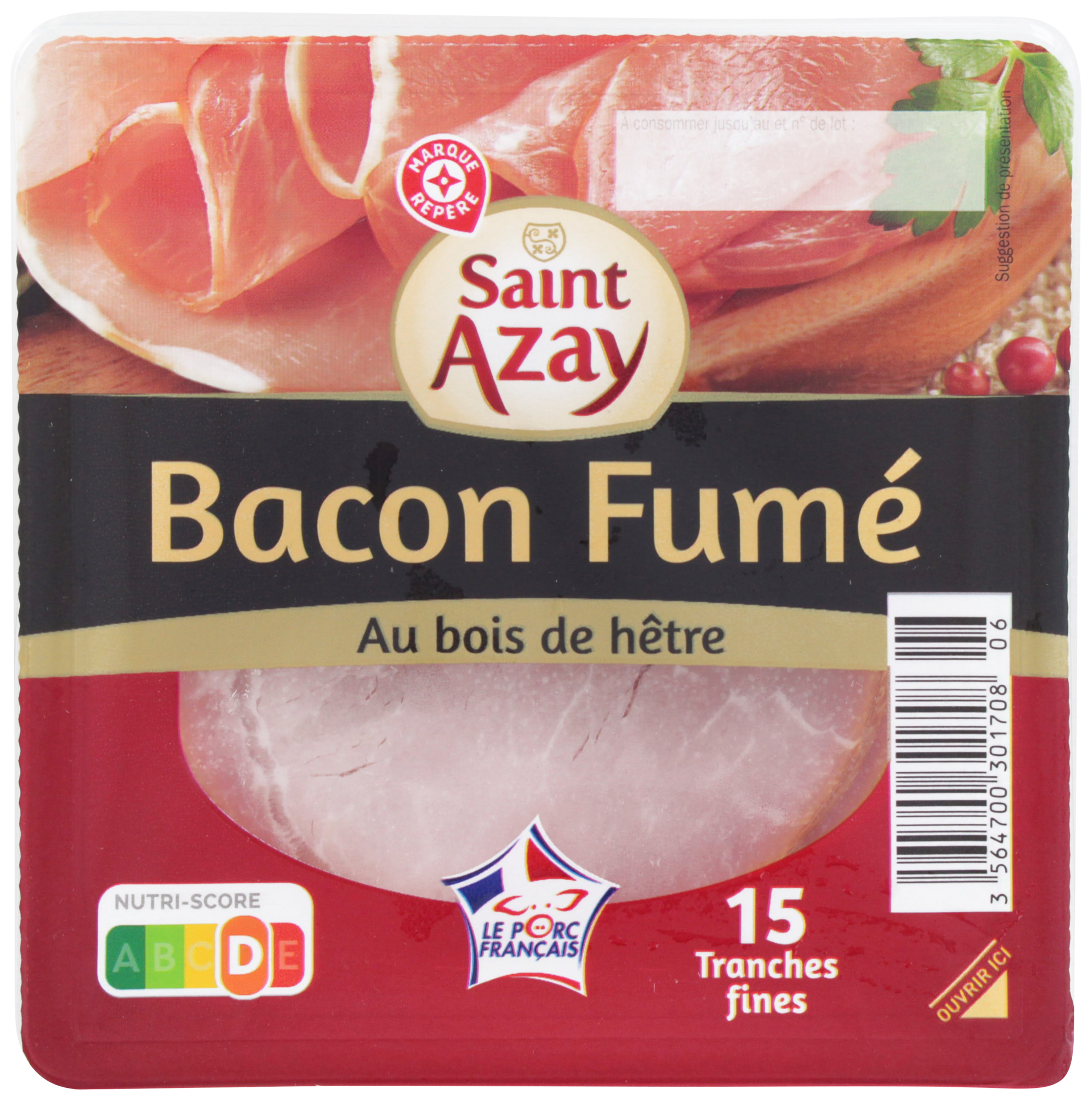 BACON FUMÉ AU BOIS DE HÊTRE