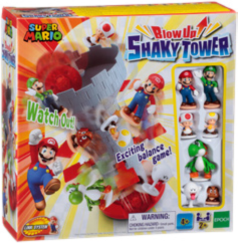 SHAKY TOWER SUPER MARIO