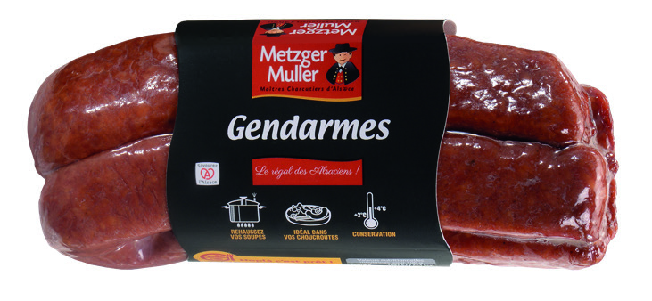GENDARMES LOT DE 2 PAIRES SOUS VIDE
