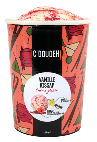 CRÈME GLACÉE VANILLE BISSAP