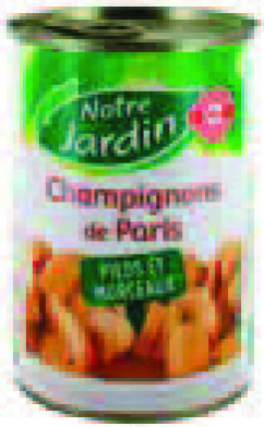 CHAMPIGNONS DE PARIS PIEDS ET MORCEAUX