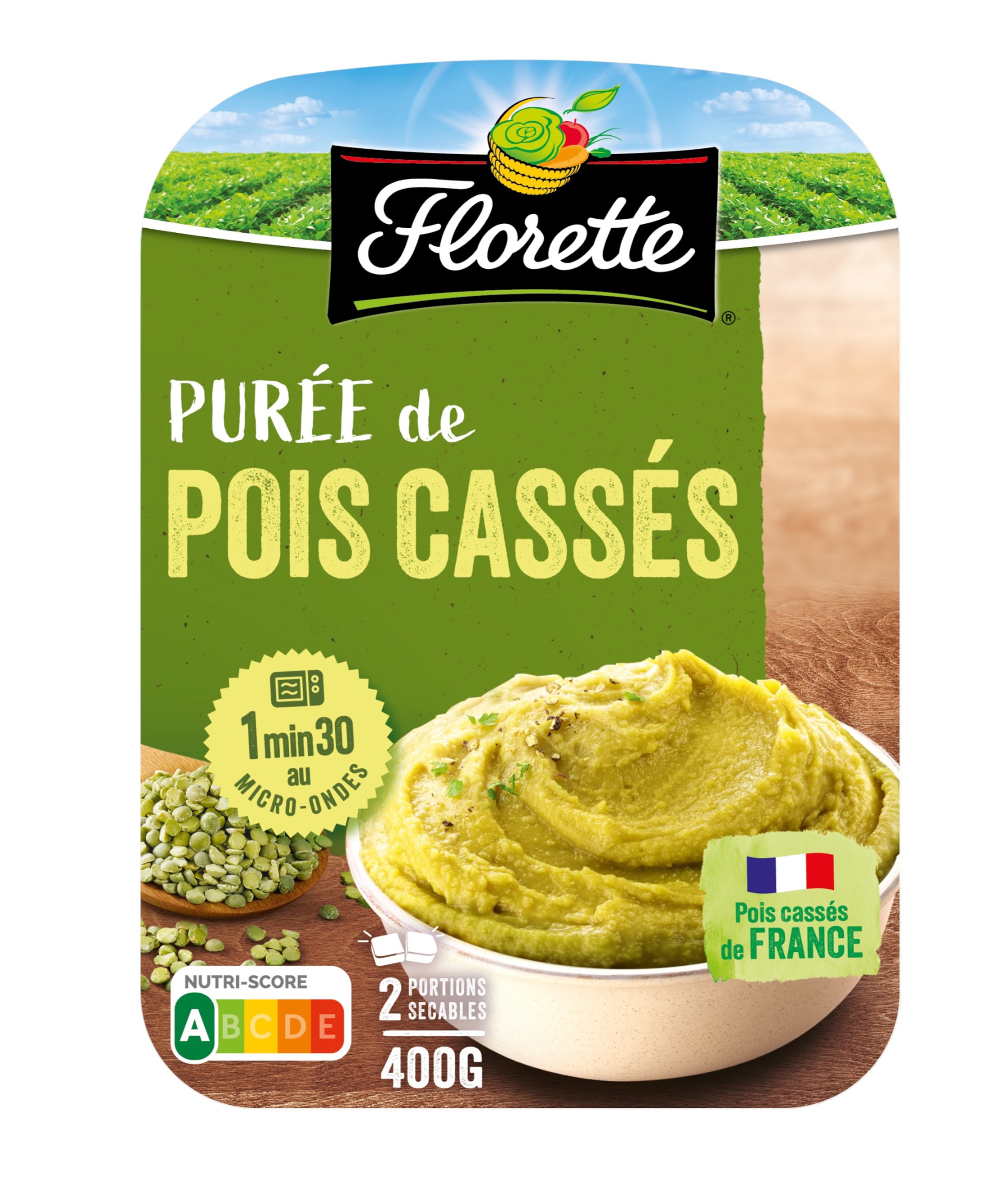 PUREÉ DE POIS CASSÉS