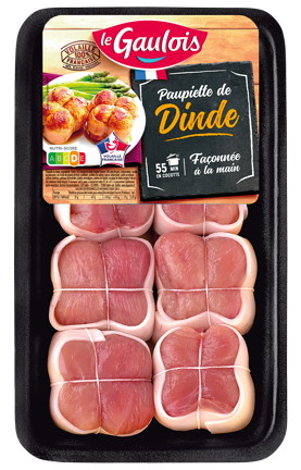 PAUPIETTES DE DINDE X8
