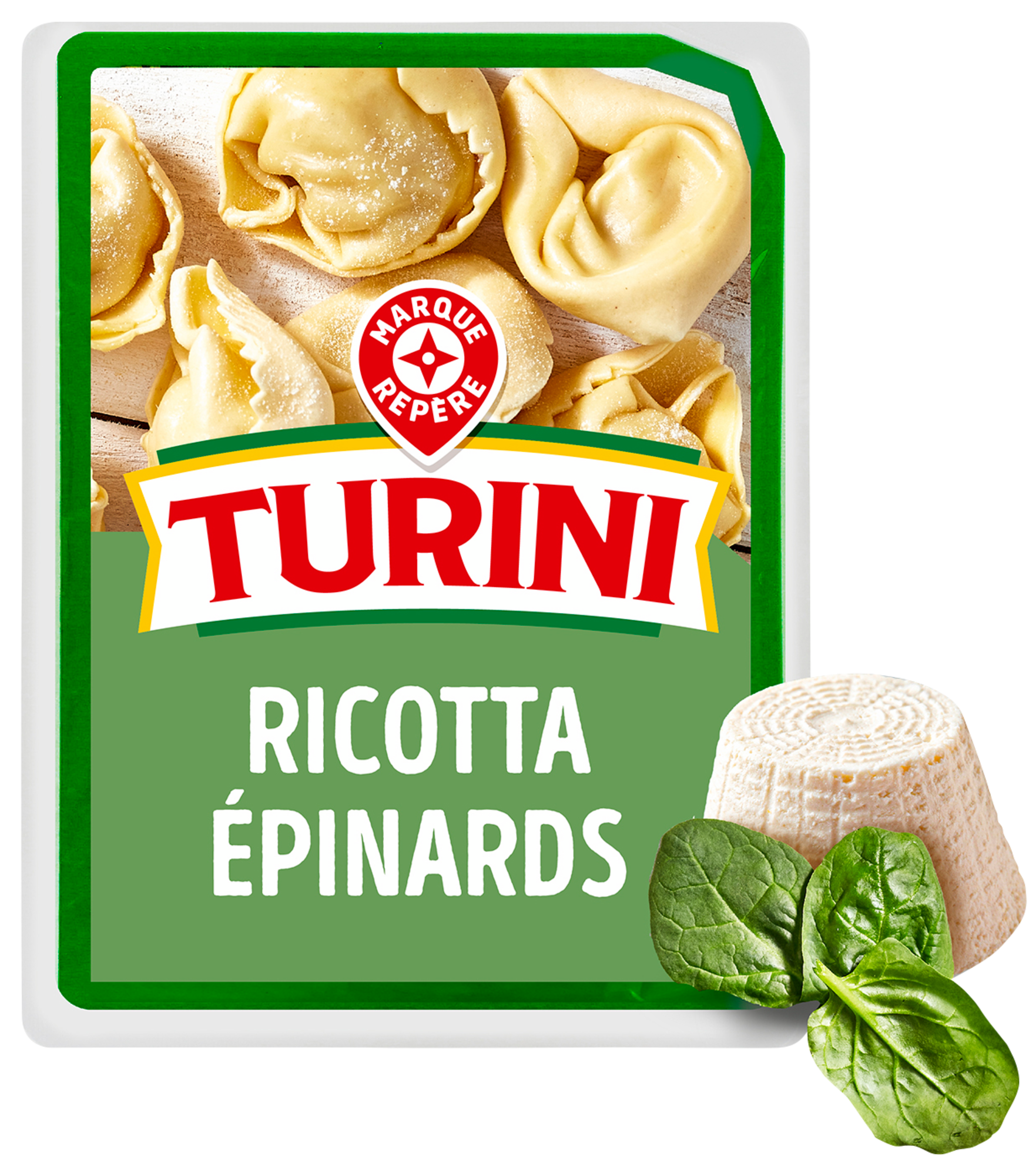 TORTELLINI RICOTTA EPINARDS