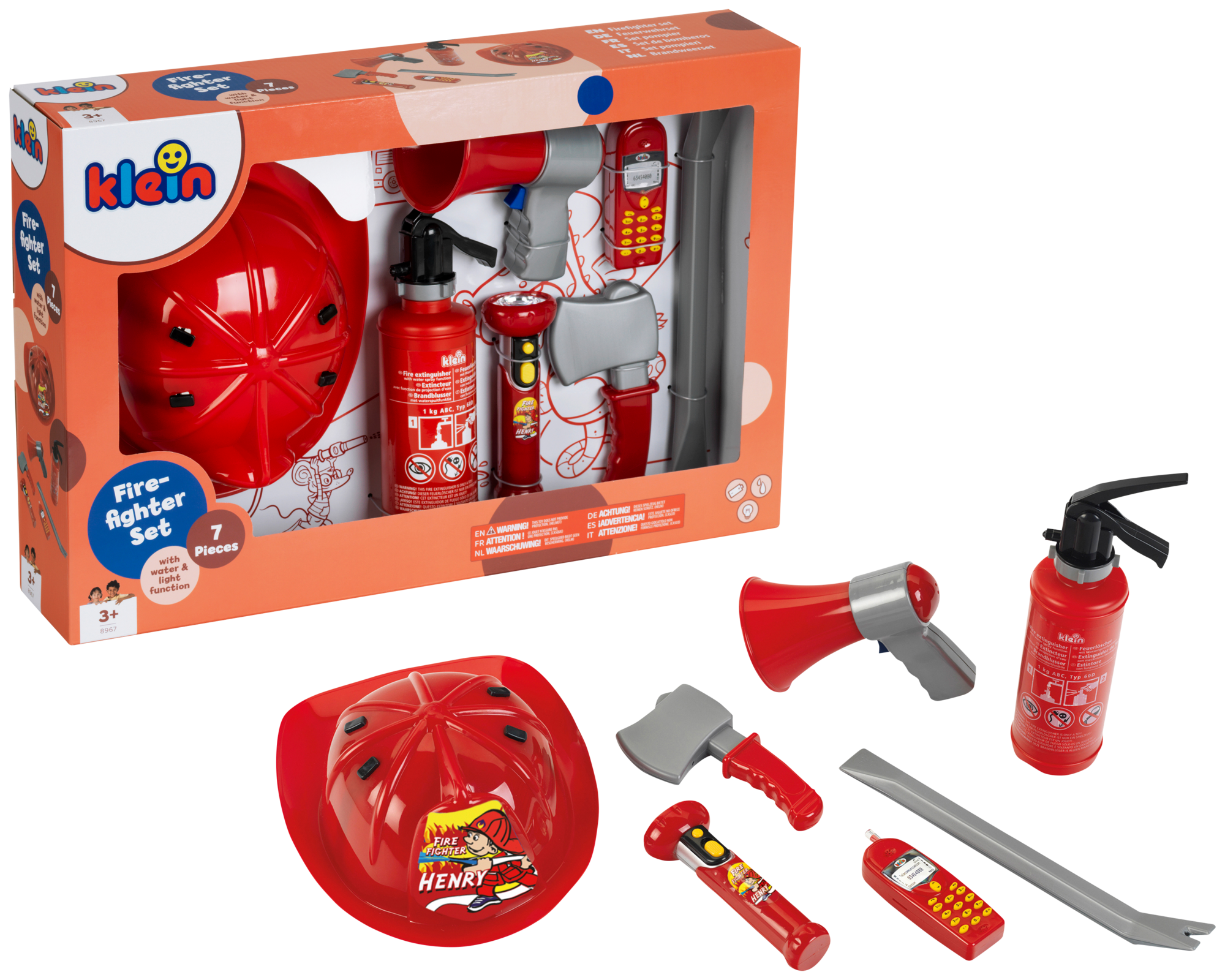 SET DE POMPIER + CASQUE 