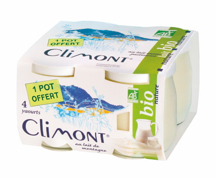 YAOURT AU LAIT DE MONTAGNE NATURE BIO