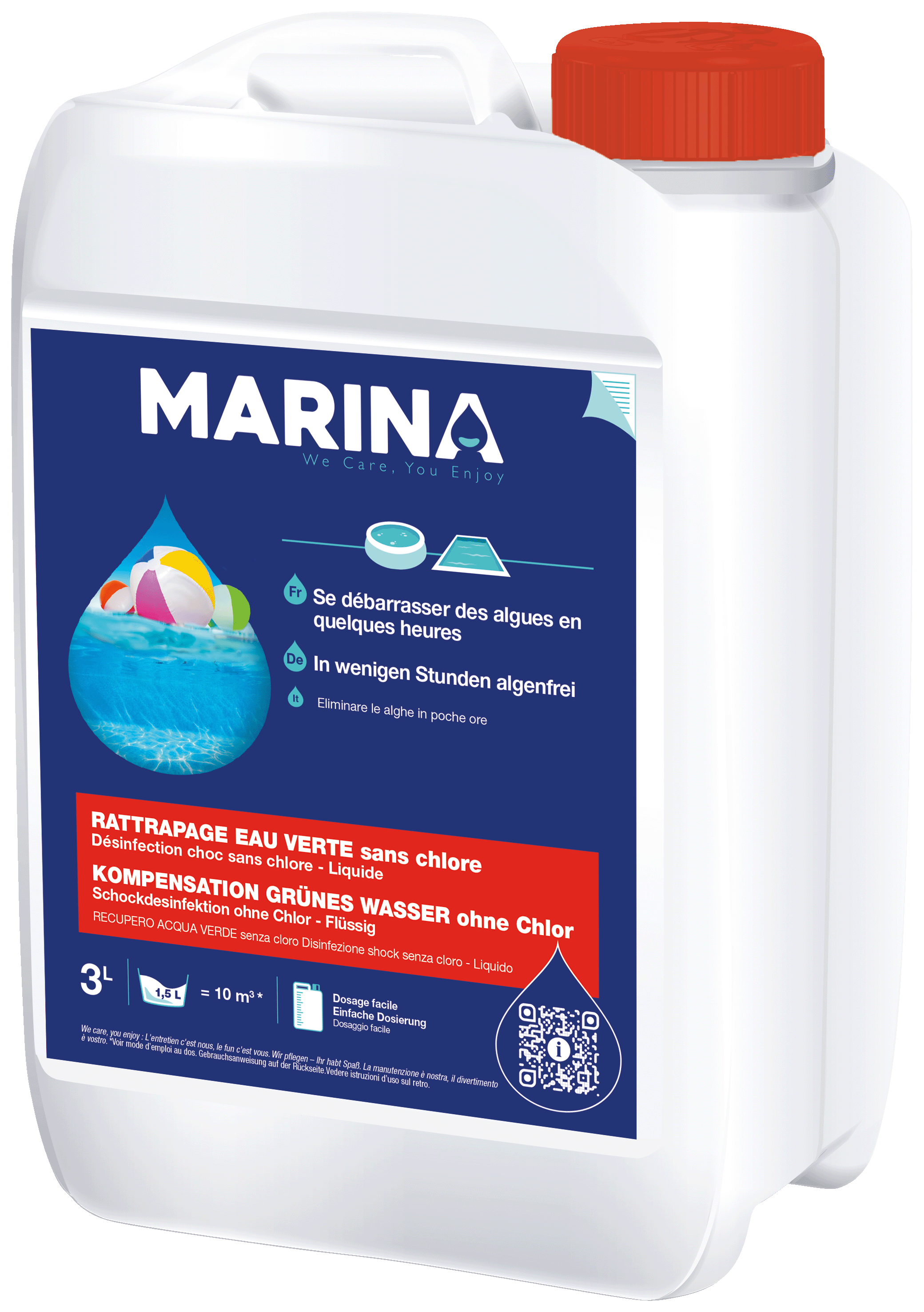 RATTRAPAGE EAU VERTES SANS CHLORE