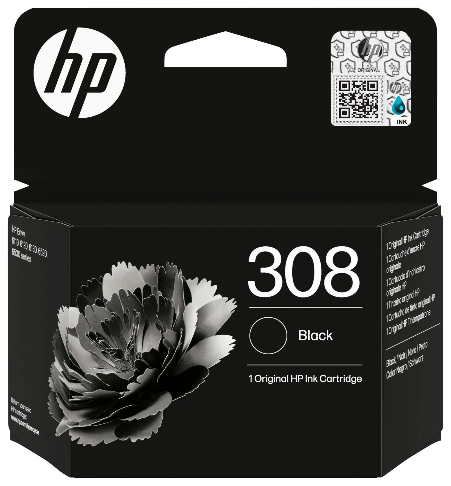 CARTOUCHE HP 308 NOIR
