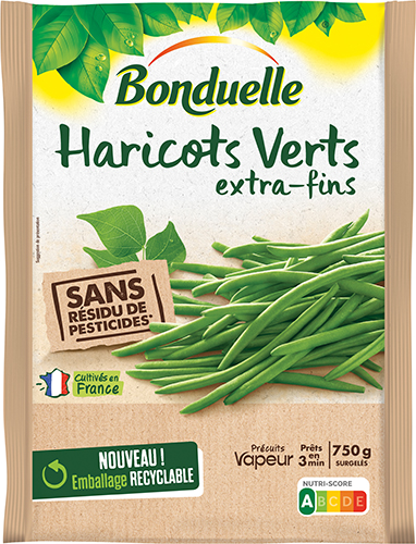 HARICOTS VERTS EXTRA-FINS SURGELÉS