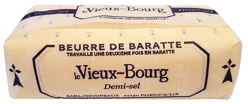 BEURRE DE BARATTE DEMI-SEL
