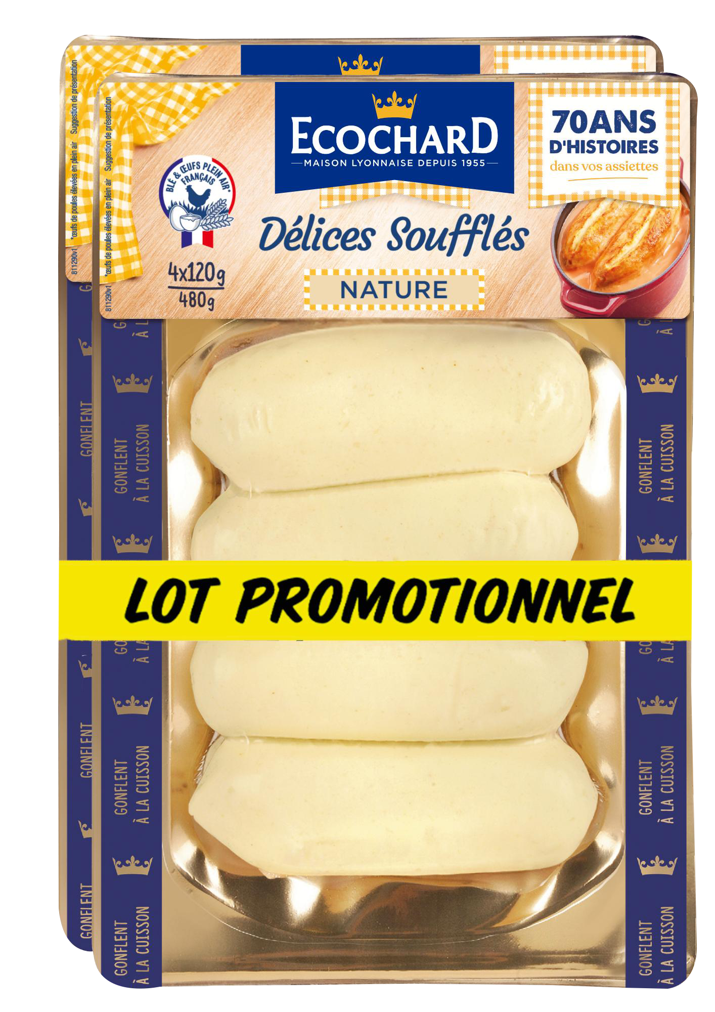 DÉLICES SOUFFLÉS NATURE