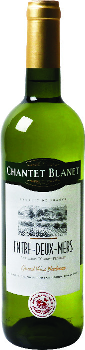 A.O.P(1) ENTRE-DEUX-MERS(2) CHANTET BLANET