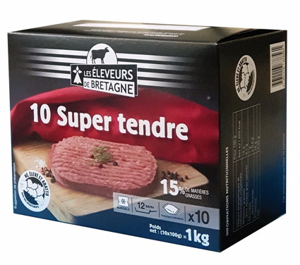 SUPER TENDRE 15% MAT.GR SURGELÉ