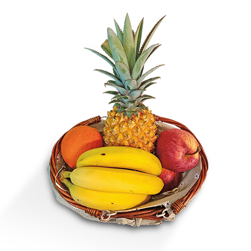 CORBEILLE DE FRUITS FRAIS