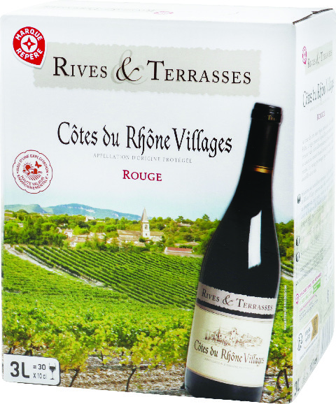A.O.P(1) CÔTES DU RHÔNE VILLAGES(2) RIVES & TERRASSES