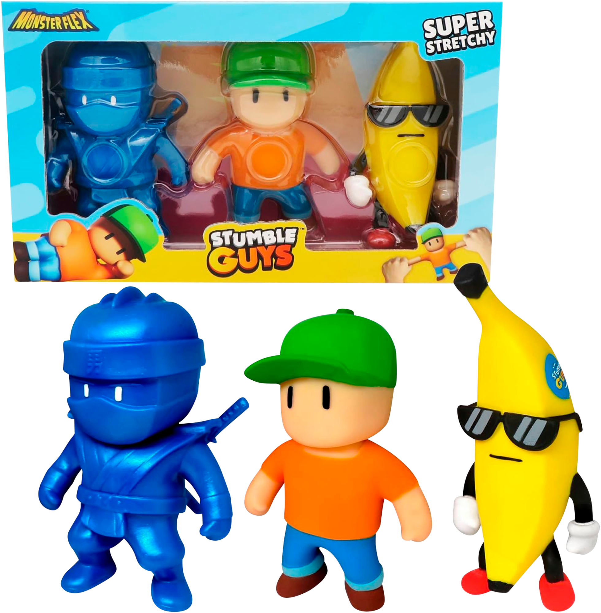 PACK DE 3 FIGURINES EXTENSIBLES