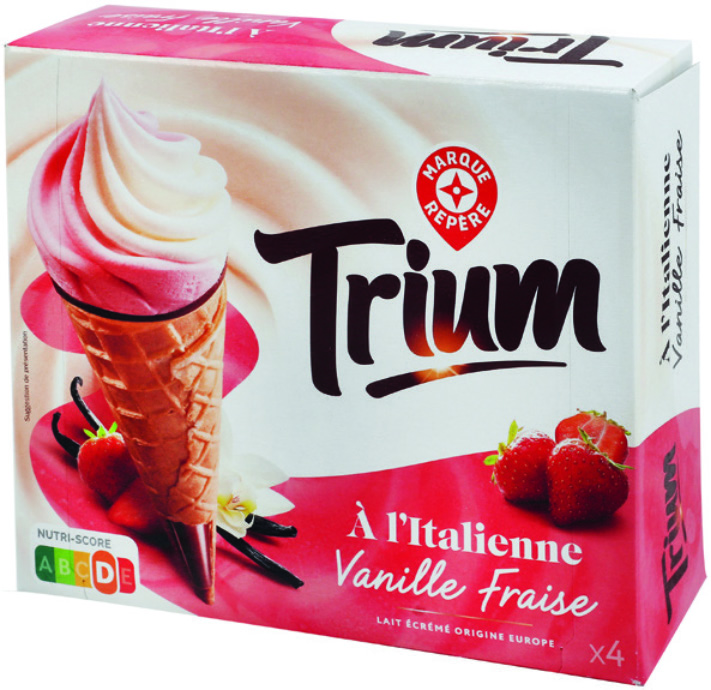 4 CÔNES GLACÉS ITALIENS