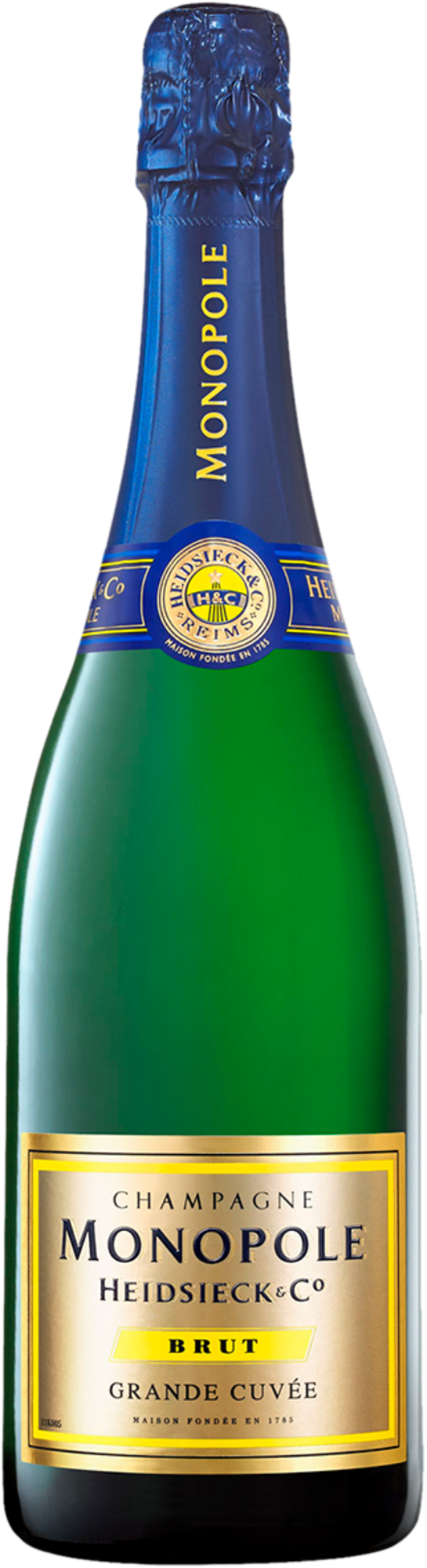 AOP Champagne  BRUT - MONOPOLE HEIDSIECK GRANDE CUVÉE  