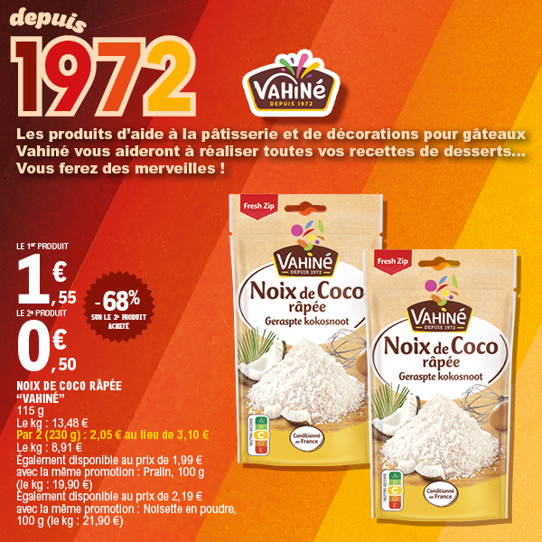NOIX DE COCO RÂPÉE