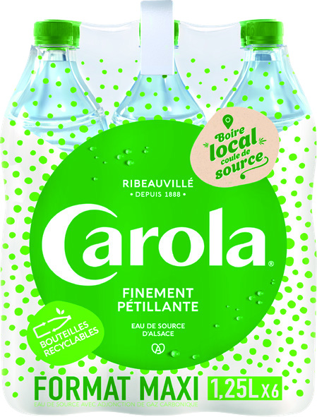EAU DE SOURCE D'ALSACE PÉTILLANTE