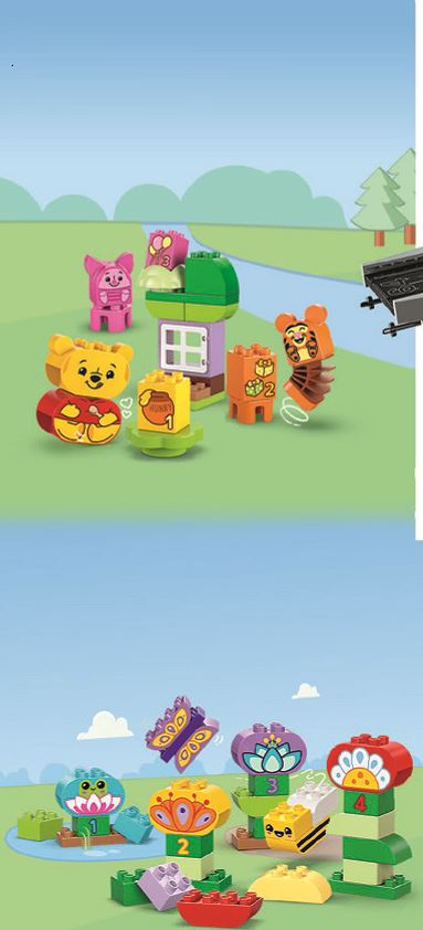 LE JARDIN CRÉATIF ET LES FLEURS/L'ANNIVERSAIRE DE WINNIE L'OURSON