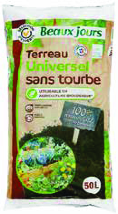 TERREAU UNIVERSEL SANS TOURBE