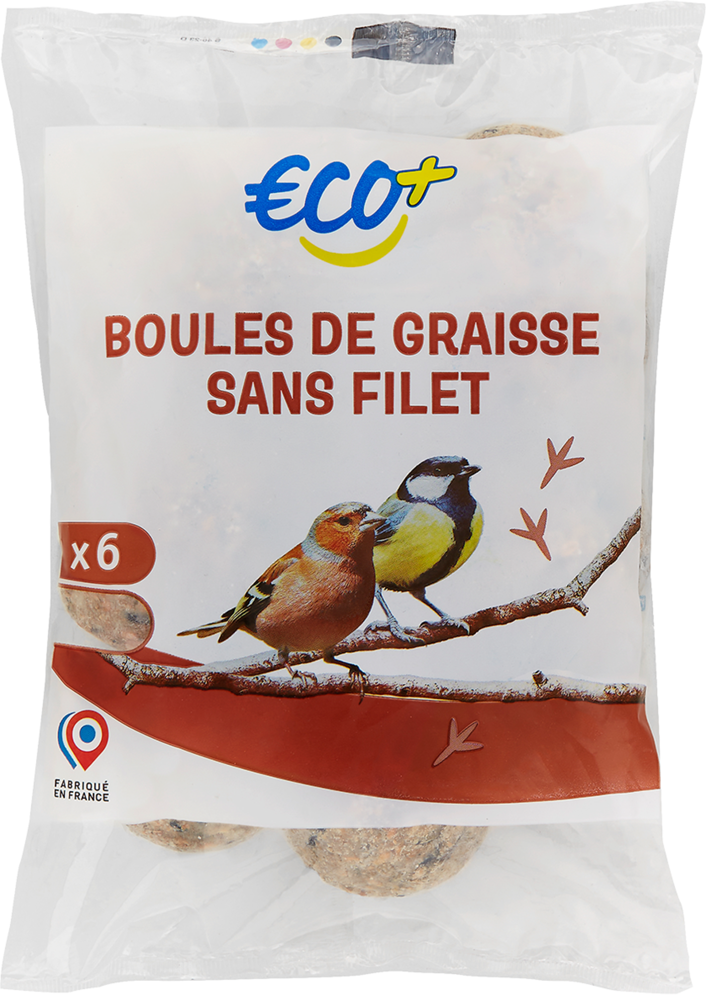 SACHET DE 6 BOULES DE GRAISSES