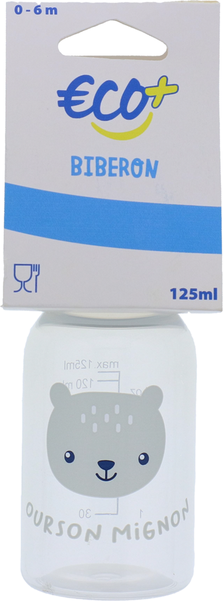BIBERON COL ETROIT 125 ML