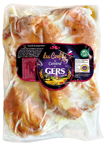 CUISSES DE CANARD CONFITES X4 IGP GERS